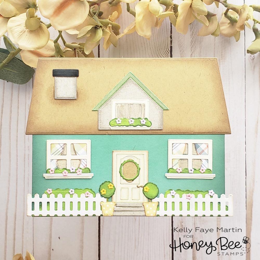 House Builder Card Base - Honey Cuts