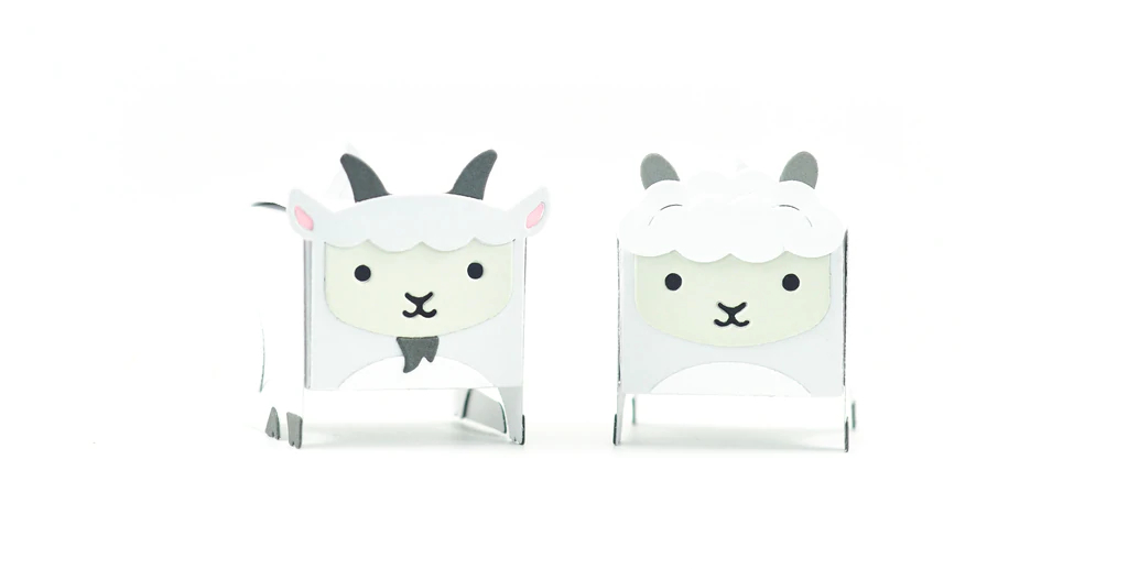 tiny gift box goat and llama add-on - Lawn Cuts tiny gift box goat and llama add-on - Lawn Cuts