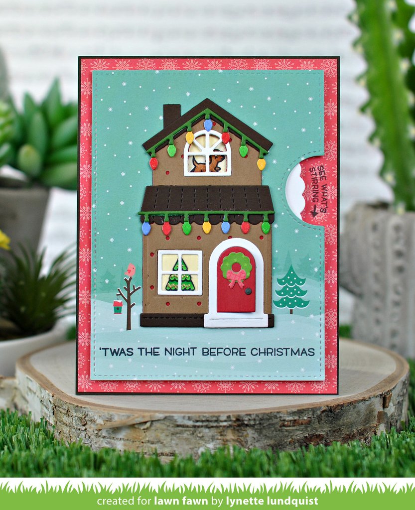 Build-a-House Christmas Add-On - Lawn Cuts Build-a-House Christmas Add-On - Lawn Cuts