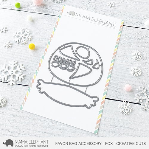 Favor Bag Accessory - Fox - Creative Cuts Favor Bag Accessory - Fox - Creative Cuts