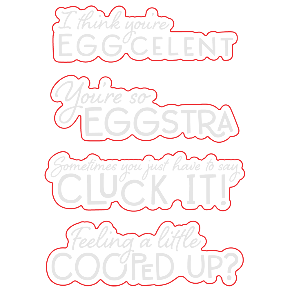 EGGcelent Sentiments - Honey Cuts