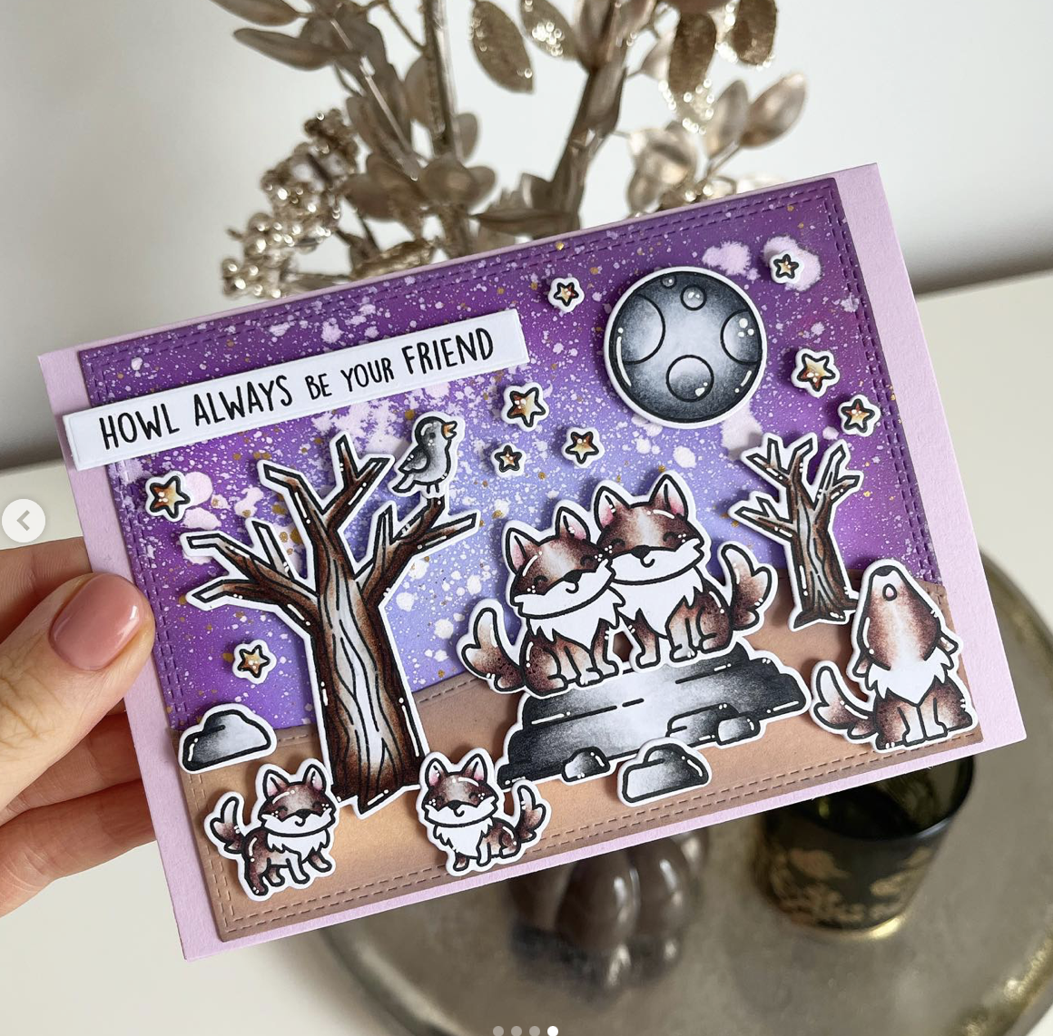 Der Wolf mit dem Mond Der Wolf mit dem Mond