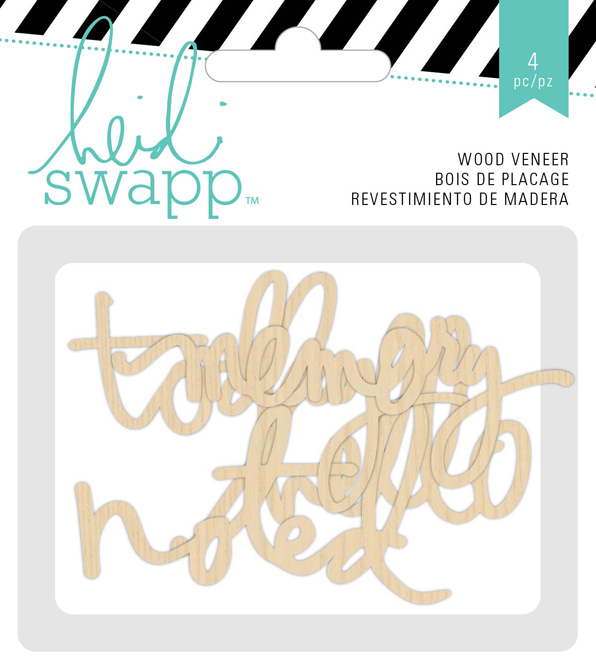 Wood Veneers - HS - Wanderlust - Title - Memory (4 Piece)