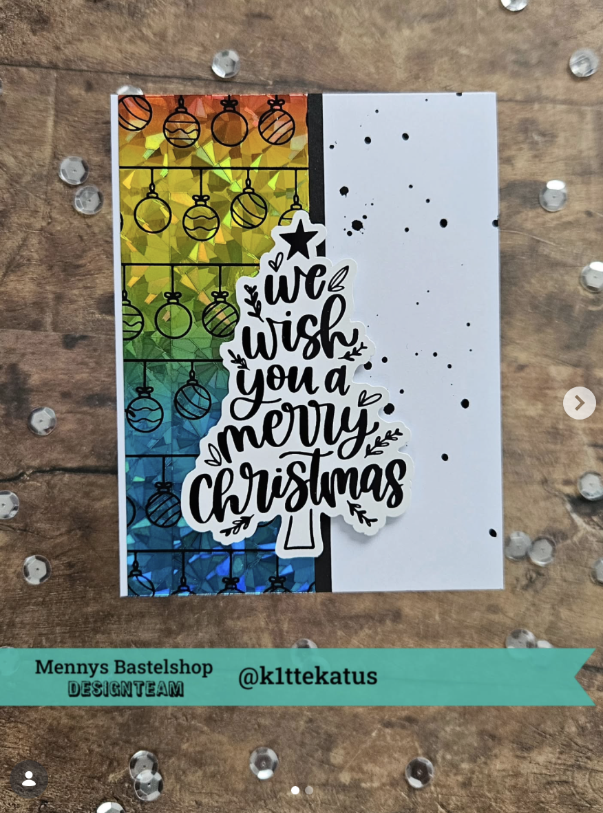 Handlettered Holiday Greetings - Foilables