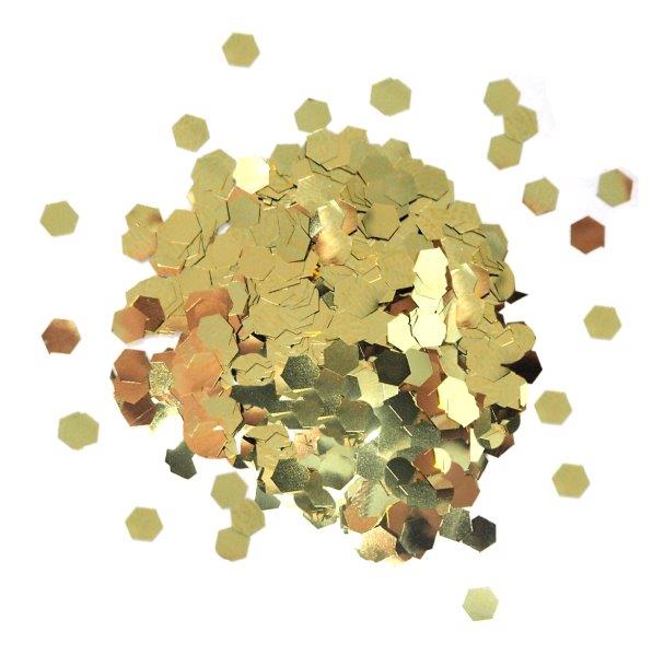 Gold Hexagons - Glitter Jewels Cosmic Shimmer