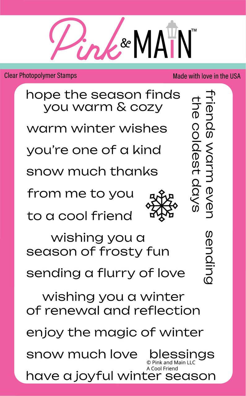 A Cool Friend A Cool Friend