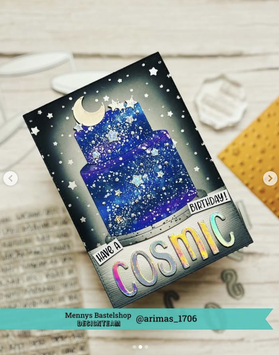 Starry Sky Hotfoil Plate Starry Sky Hotfoil Plate