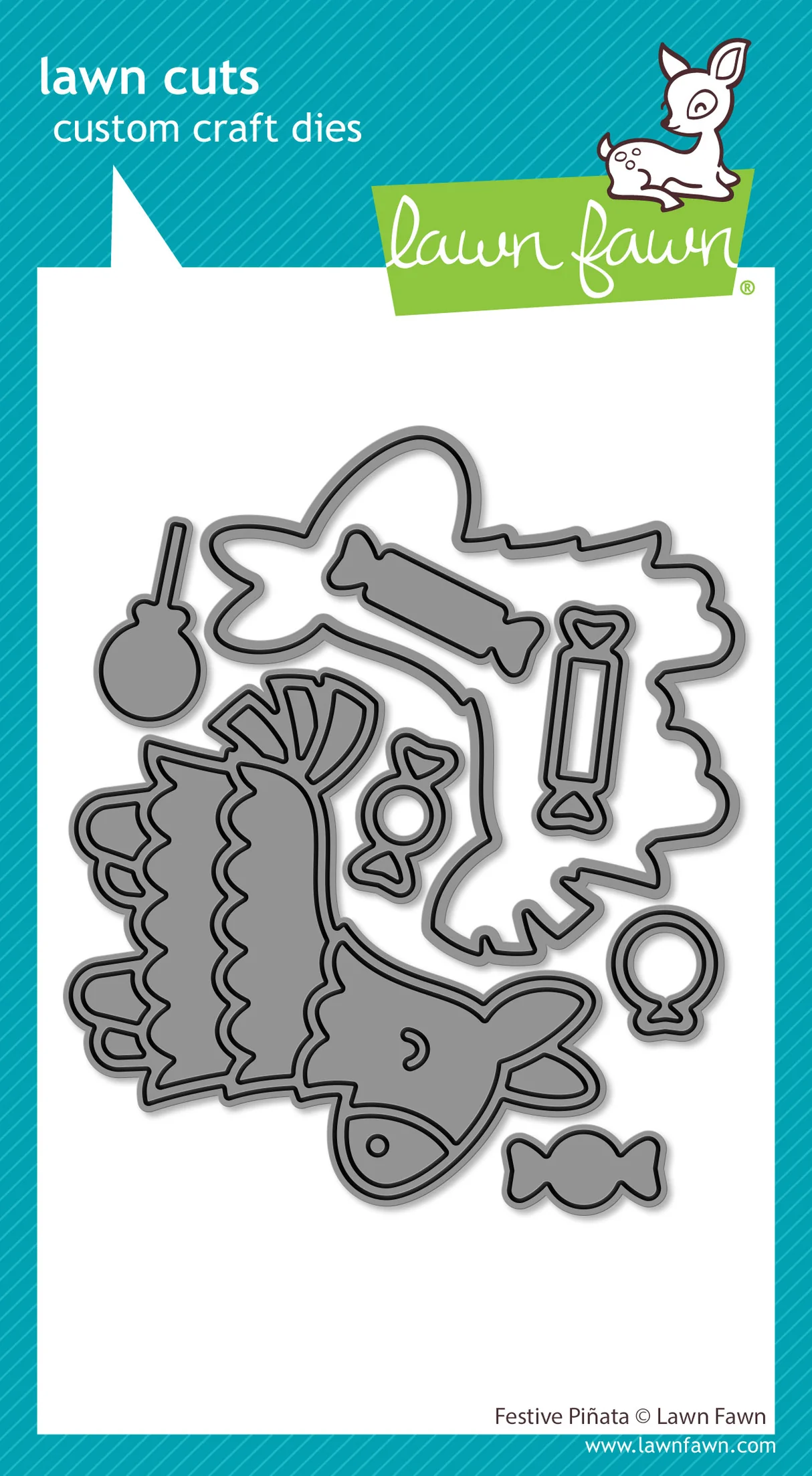 Festive Piñata - Lawn Cuts Festive Piñata - Lawn Cuts