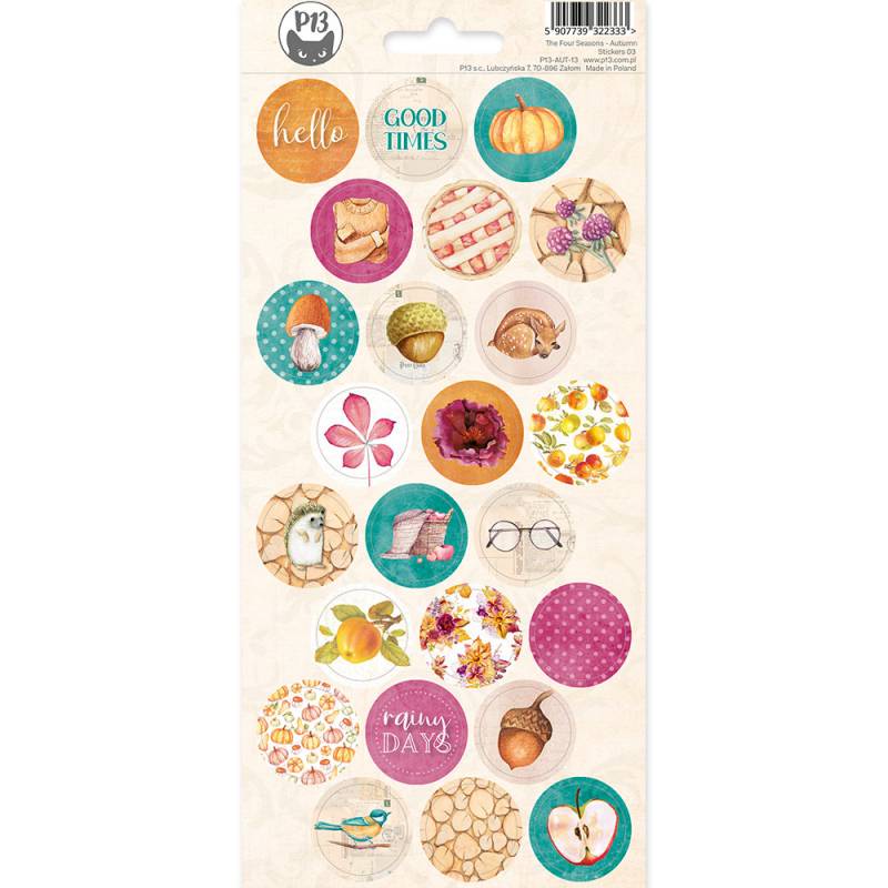 Sticker Sheet 03 - The Four Seasons - Autumn Sticker Sheet 03 - The Four Seasons - Autumn