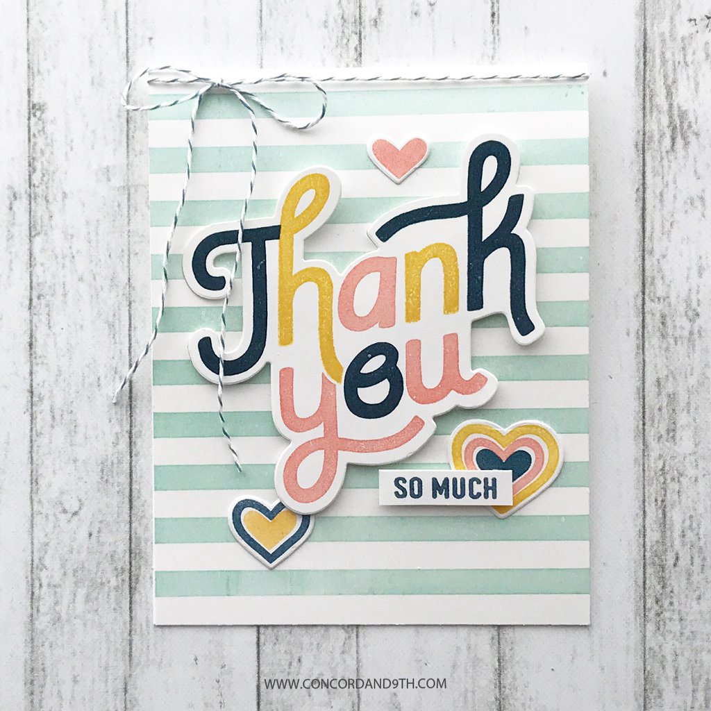 Triple-Step Thank You