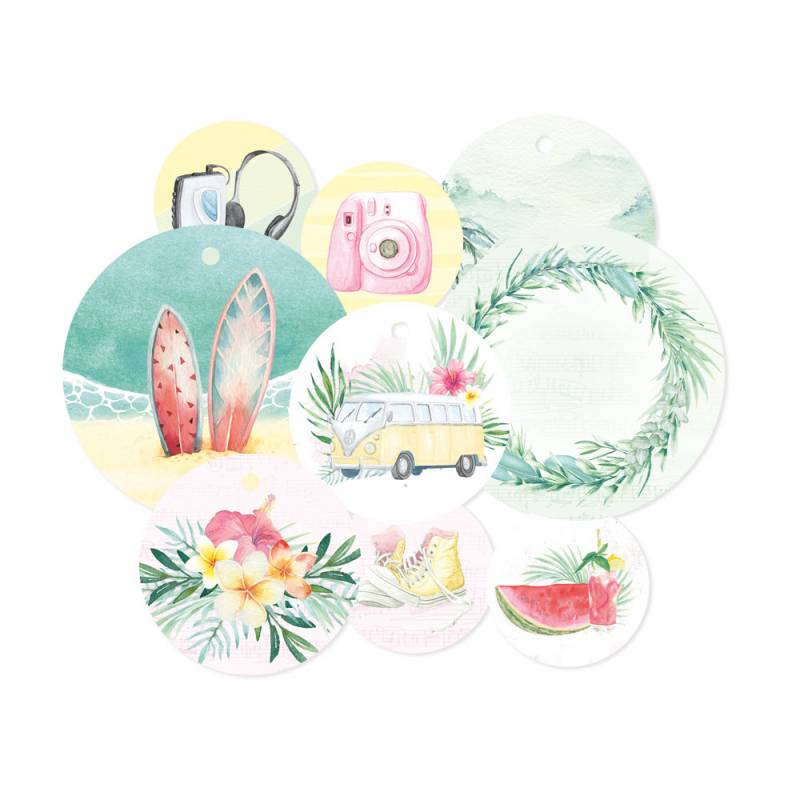 Decorative Tags 01 - Summer Vibes
