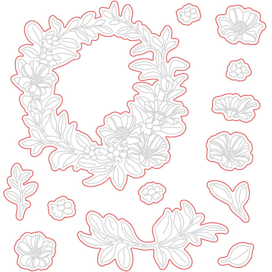 Spring Wreath - Honey Cuts Spring Wreath - Honey Cuts