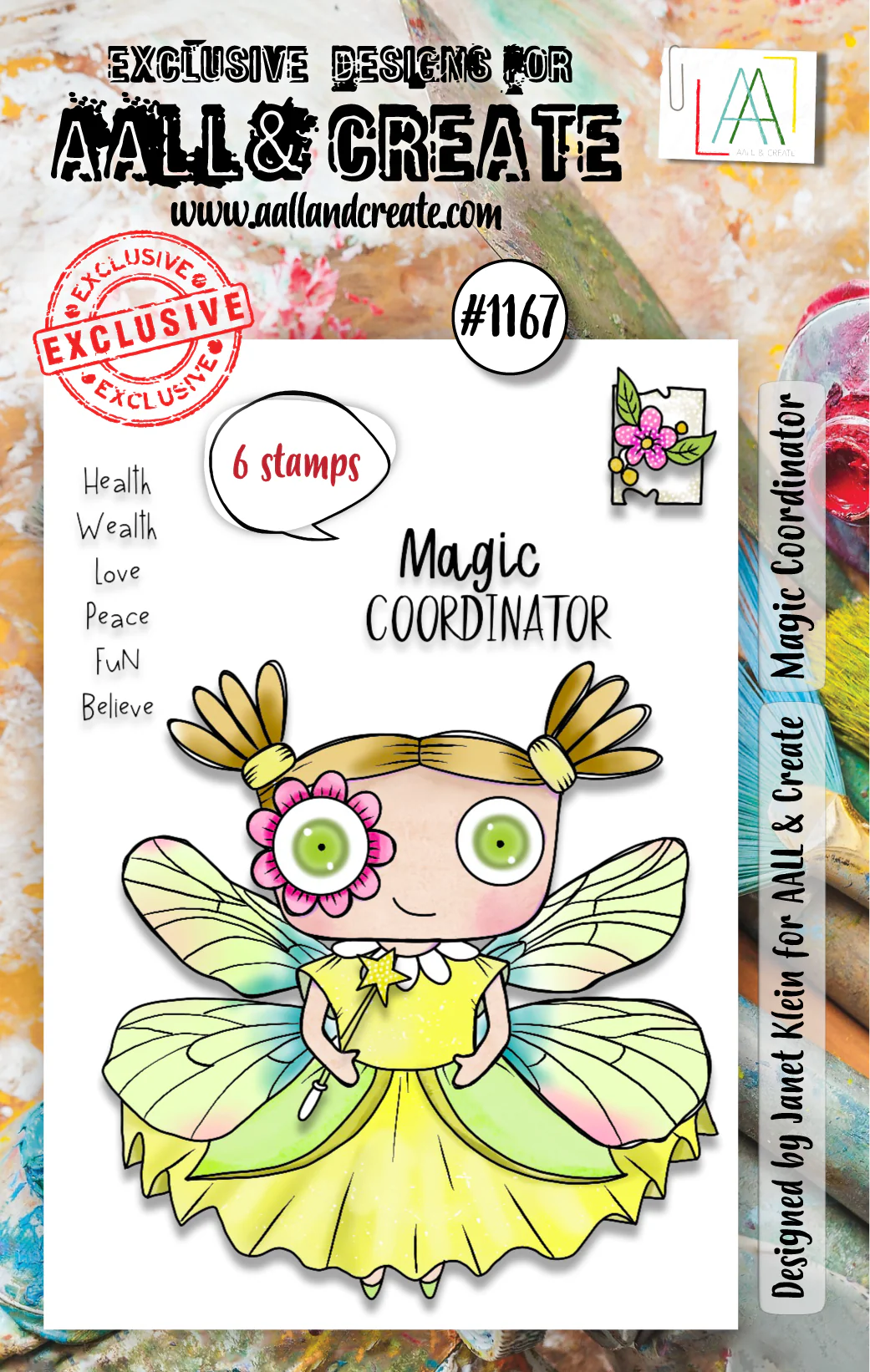 Magic Coordinator - #1167 - A7 Stamp Set