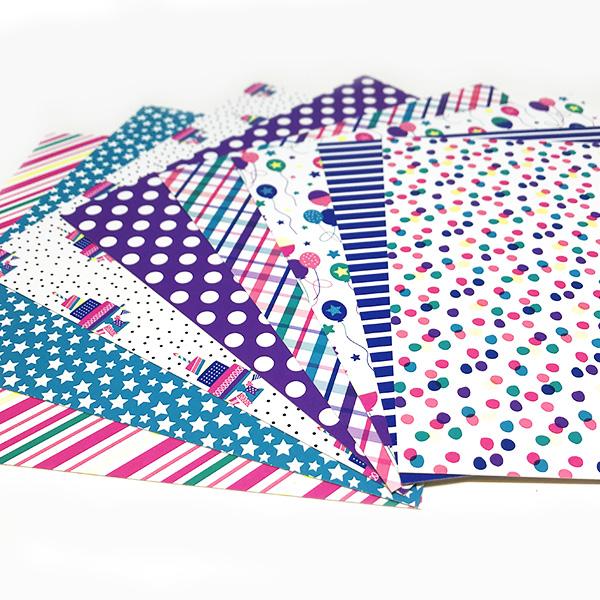 Cake and Confetti - Patterned Paper Cake and Confetti - Patterned Paper