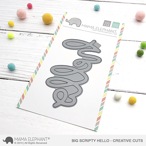 Big Scripty Hello - Creative Cuts Big Scripty Hello - Creative Cuts