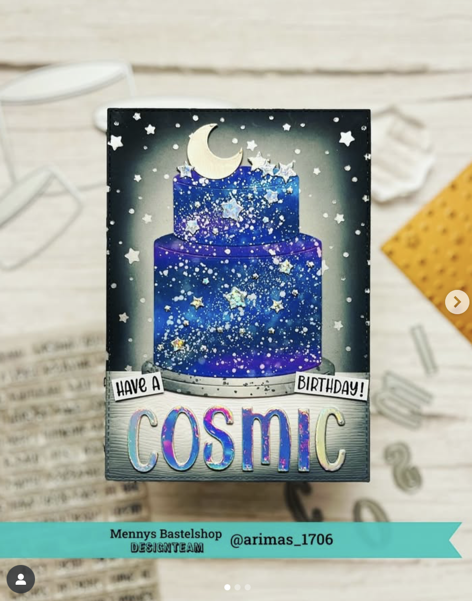 Starry Sky Hotfoil Plate Starry Sky Hotfoil Plate