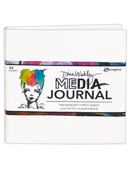 Media Journal 6"X6.375" - White