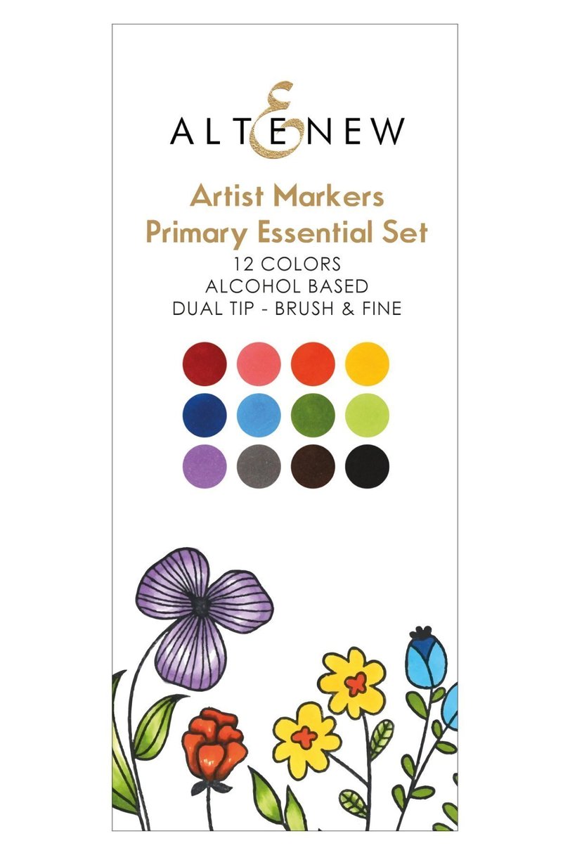 Primary Essential Set - Artist Markers Primary Essential Set - Artist Markers