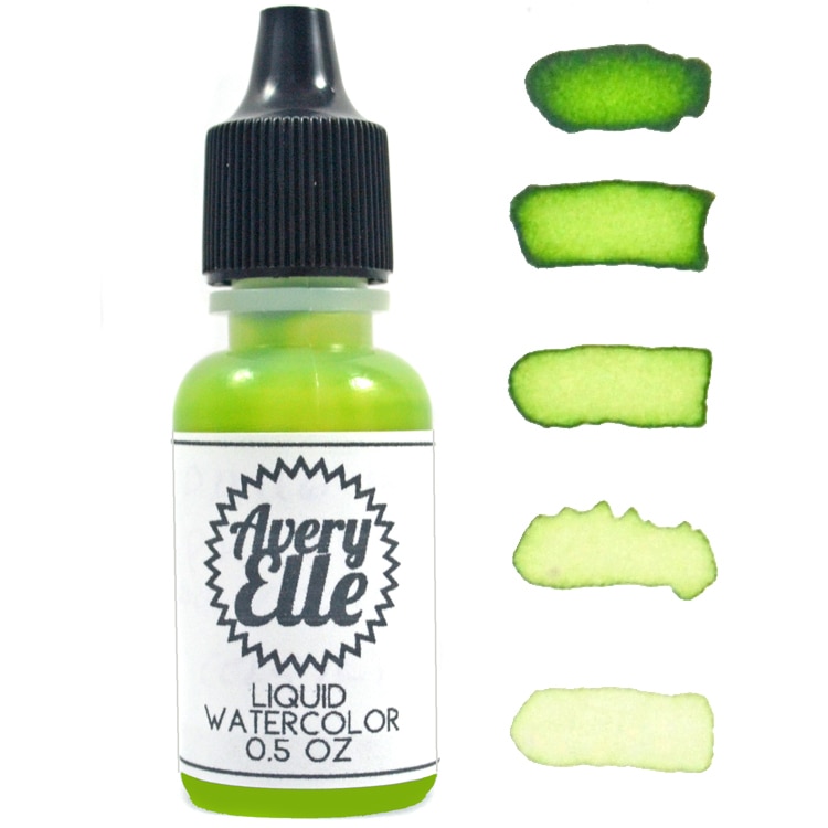 Celery - Liquid Watercolor - Avery Elle