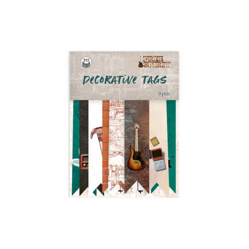 Decorative Tags 01 - Free Spirit