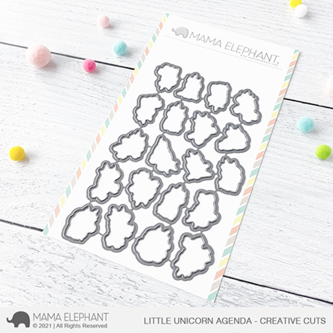 Little Unicorn Agenda - Creative Cuts Little Unicorn Agenda - Creative Cuts