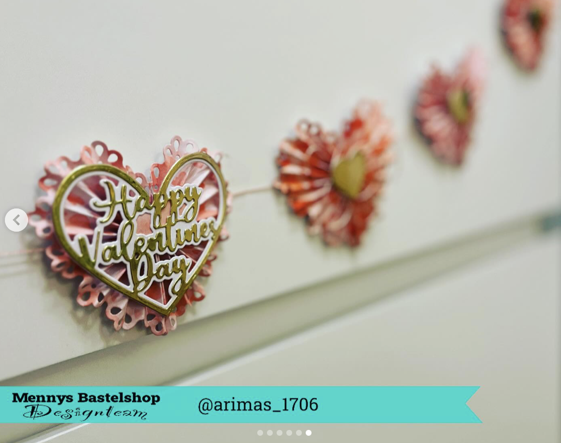 Herz Girlande Herz Girlande