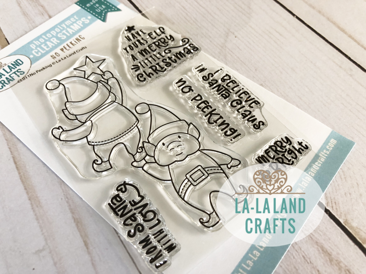 No Peeking - Clear Stamp Set