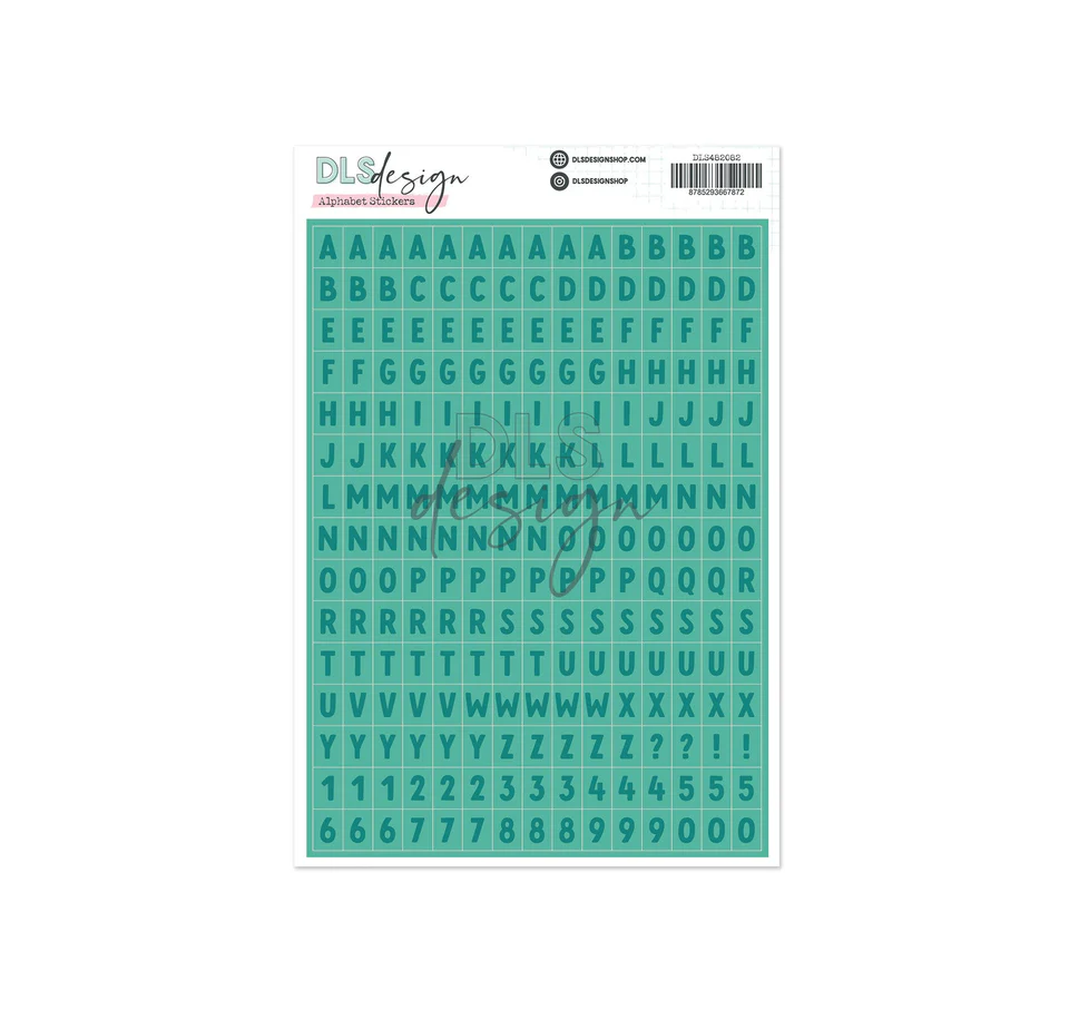 Caleb Mint - Alphabet Stickers - Twelve Months Of Stories Caleb Mint - Alphabet Stickers - Twelve Months Of Stories