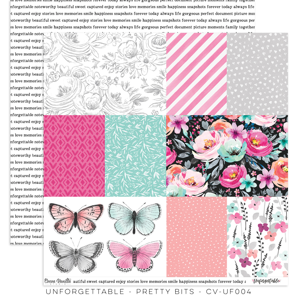 Pretty Bits - Paper - Unforgettable Pretty Bits - Paper - Unforgettable