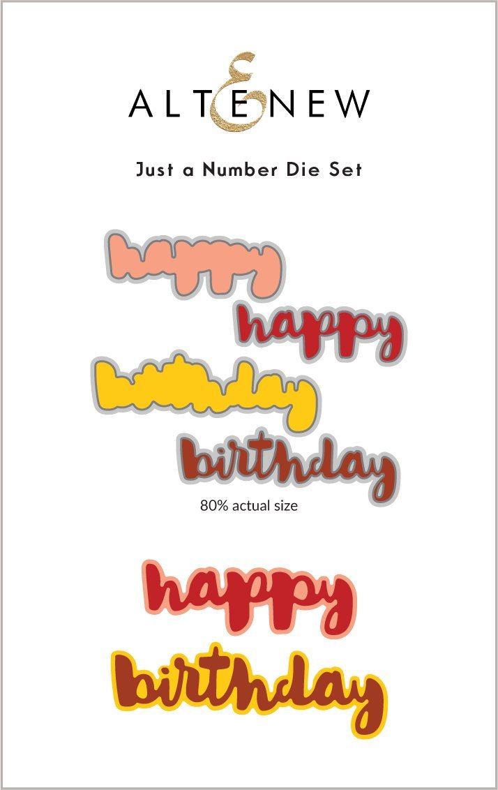 Just a Number - Die Set