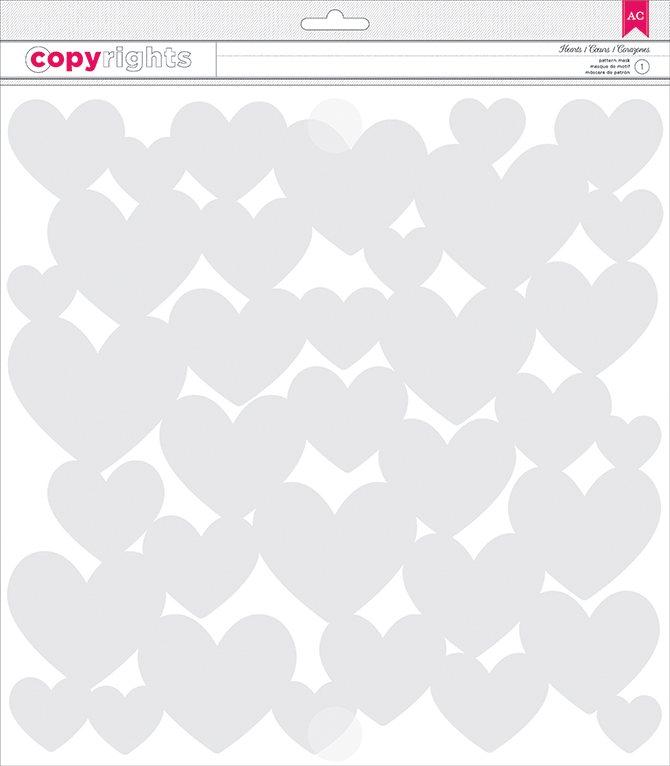 Stencil - Hearts