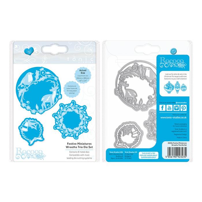 Wreaths Trio - Tonic Studios - Rococo Wreaths Trio - Tonic Studios - Rococo
