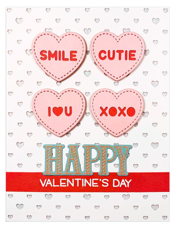 Candy Hearts - Lawn Cuts Candy Hearts - Lawn Cuts