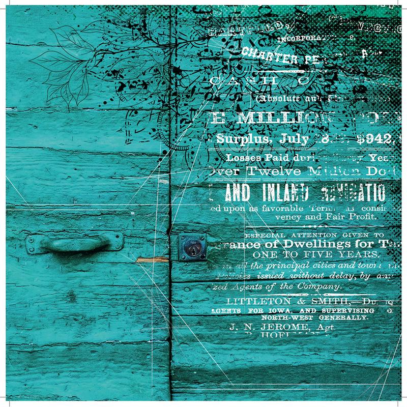 Rusty Weathered - Elizabeth Craft Designs - 12"x12" Rusty Weathered - Elizabeth Craft Designs - 12"x12"