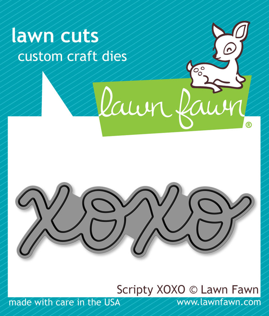 Scripty xoxo- lawn cuts