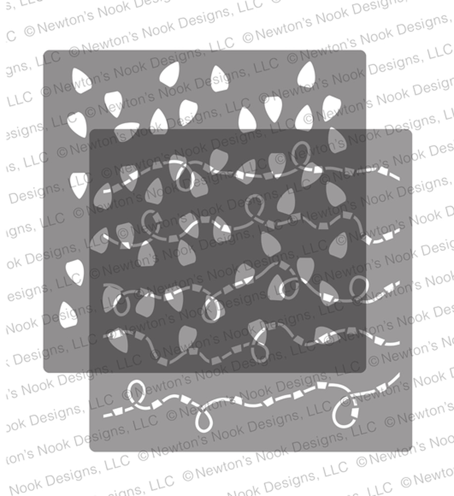Light Strings - Stencil Set Light Strings - Stencil Set