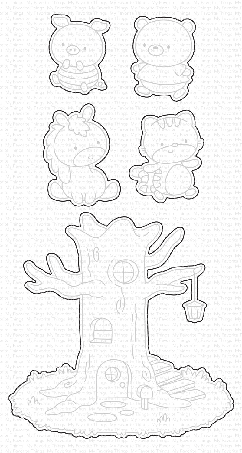 Treehouse Hugs - Die-namics Treehouse Hugs - Die-namics