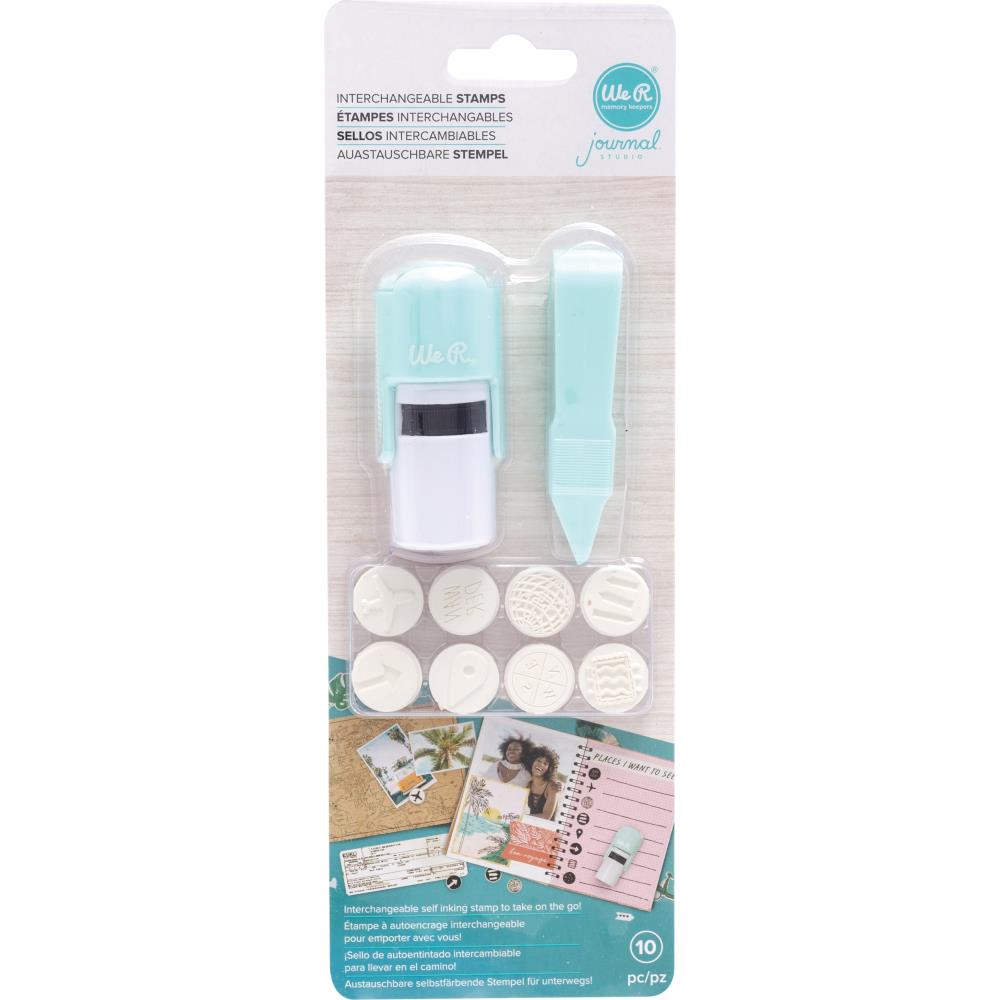 Journal Self-Inking Stamp 8/Pkg - We R Memory Keepers Journal Self-Inking Stamp 8/Pkg - We R Memory Keepers