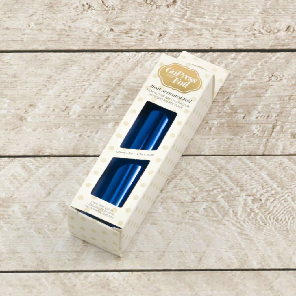 Royal Blue Mirror Finish - Heat Activated Foil