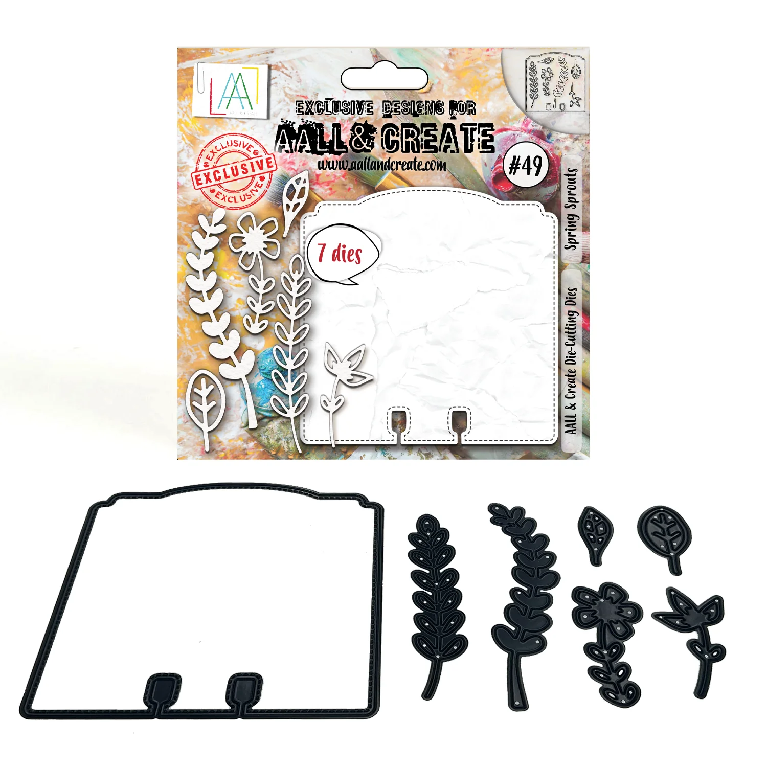 Spring Sprouts - #49 - Die-Cutting Die Set Spring Sprouts - #49 - Die-Cutting Die Set