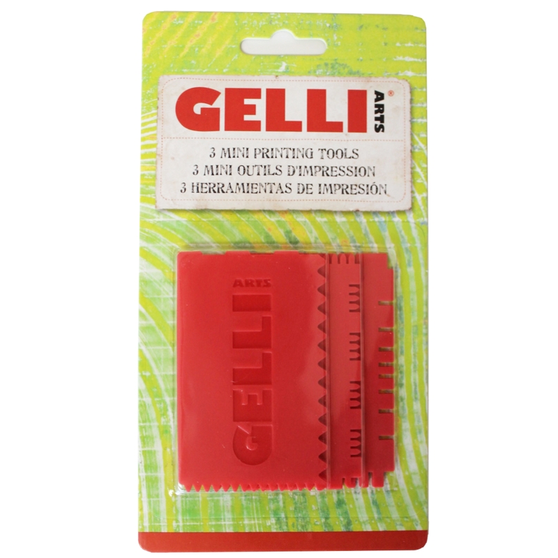 Mini Printing Tools Set 3 - Gelli Arts Mini Printing Tools Set 3 - Gelli Arts