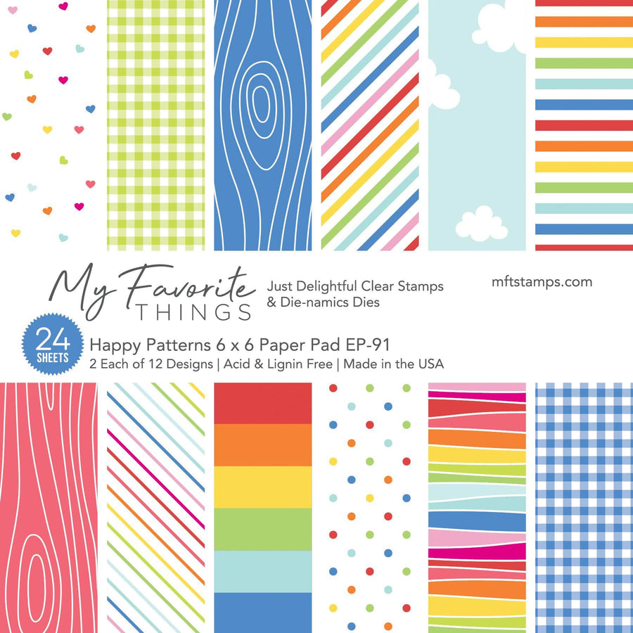 Happy Patterns - Paper Pad