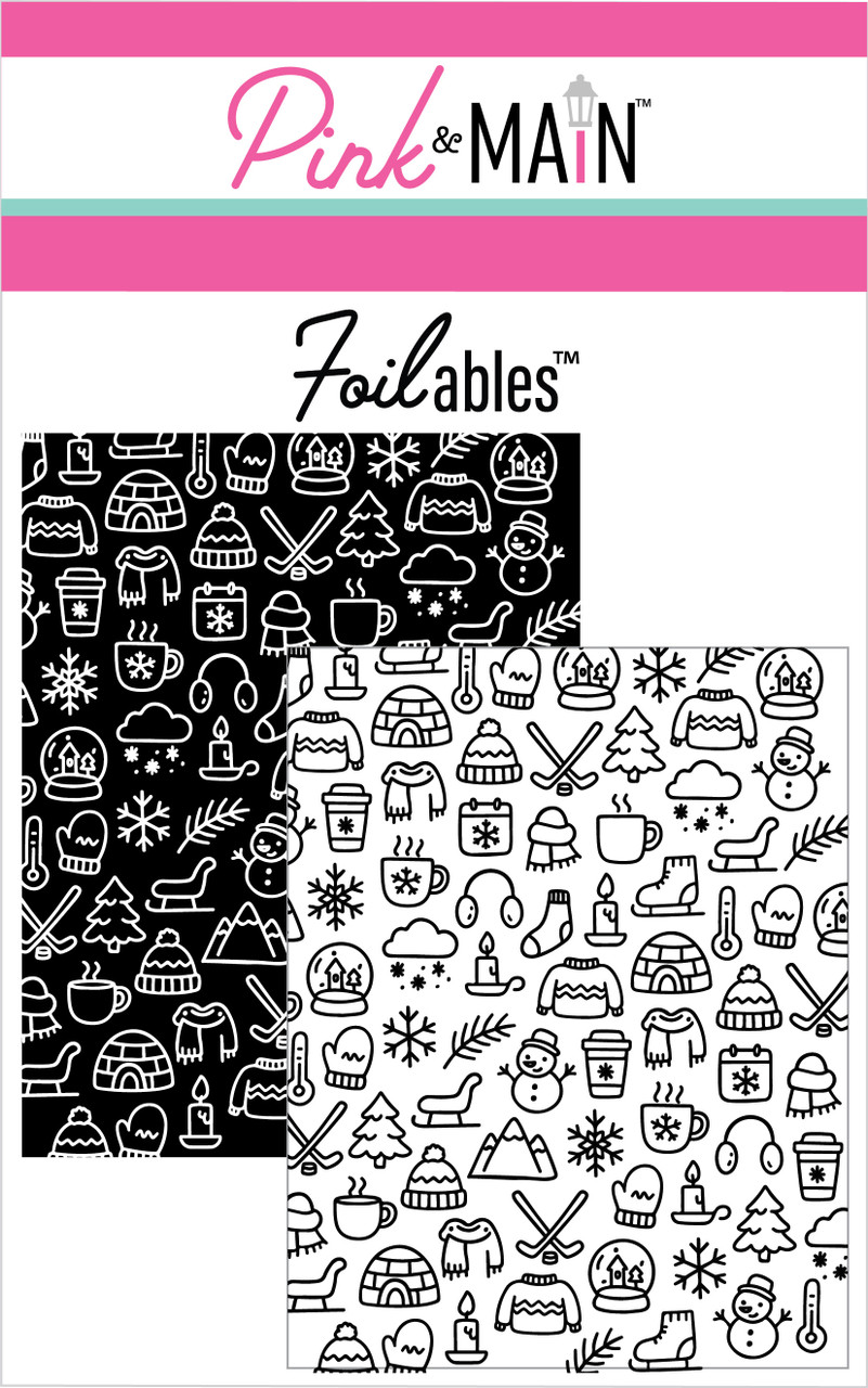 Cute Winter Icons - Foilables® Panels