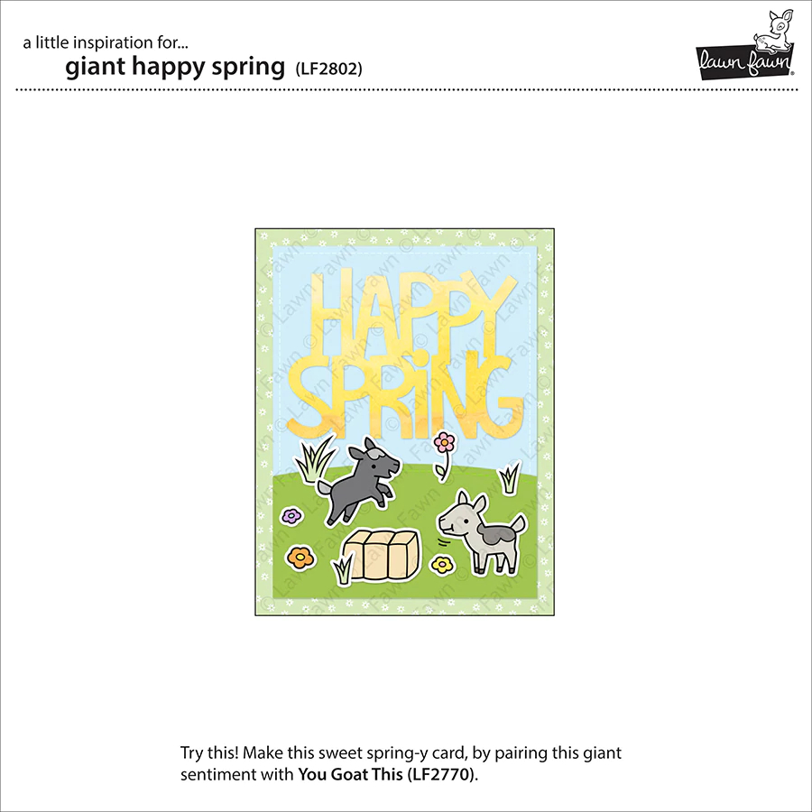 giant happy spring - Lawn Cuts giant happy spring - Lawn Cuts
