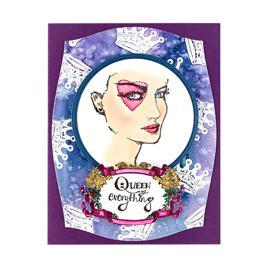 Queen of Everything - Acrylic Stamps - Jane Davenport Queen of Everything - Acrylic Stamps - Jane Davenport