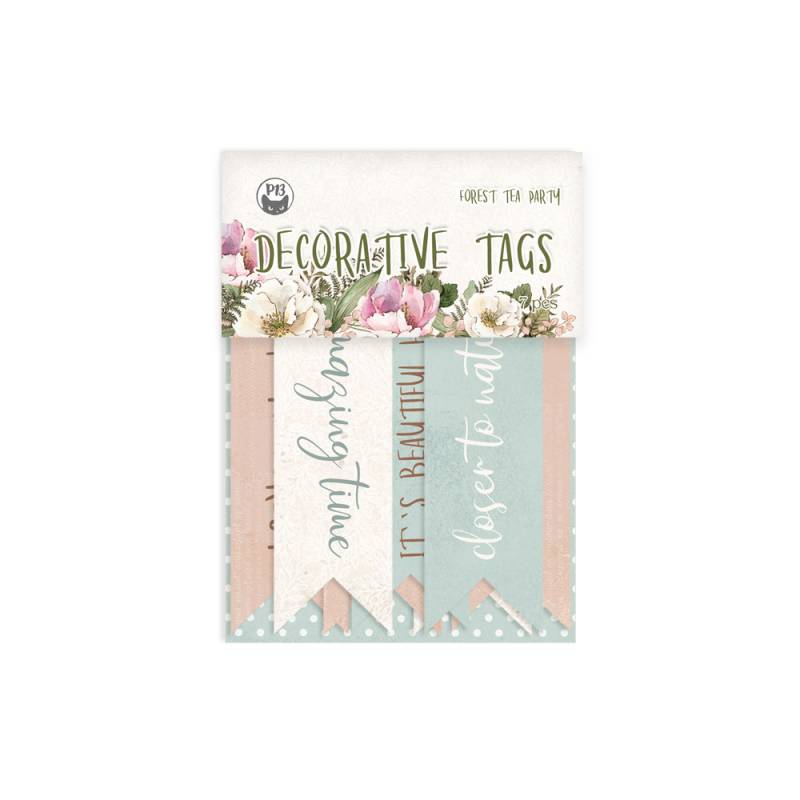 Decorative Tags 02 - Forest Tea Party Decorative Tags 02 - Forest Tea Party