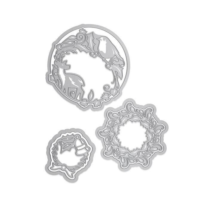 Wreaths Trio - Tonic Studios - Rococo Wreaths Trio - Tonic Studios - Rococo