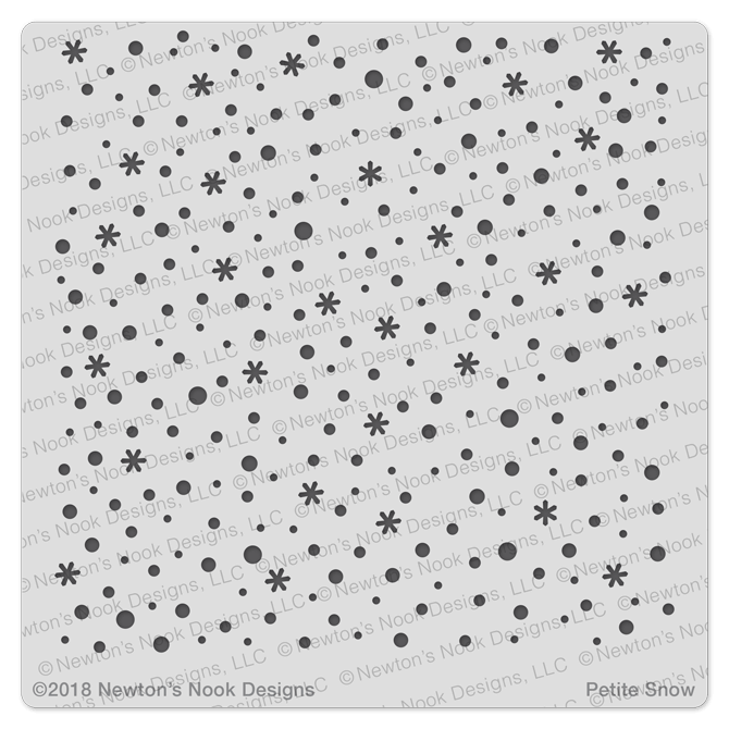 Petite Snow - Stencil Petite Snow - Stencil