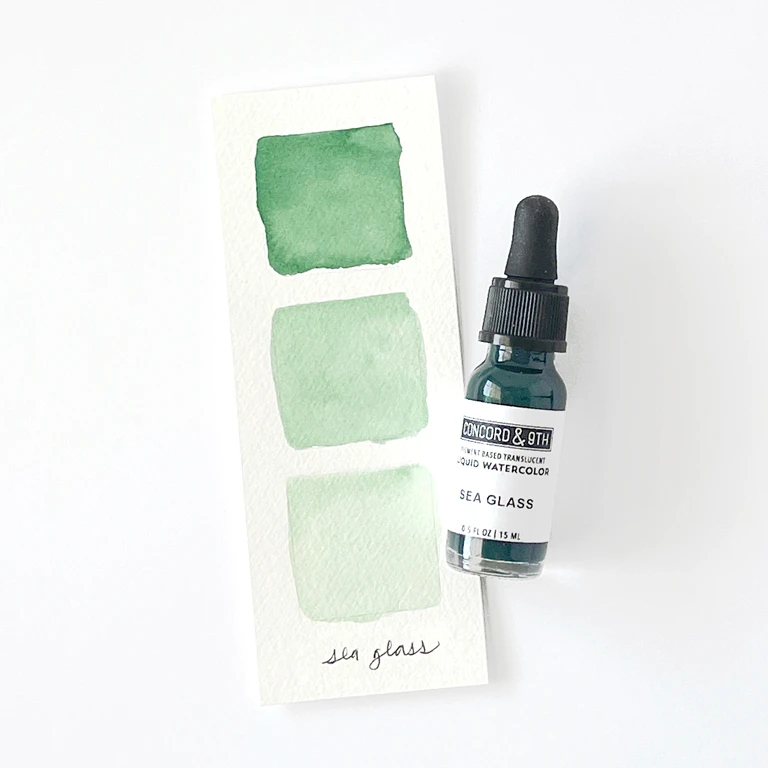 Sea Glass - Liquid Watercolor