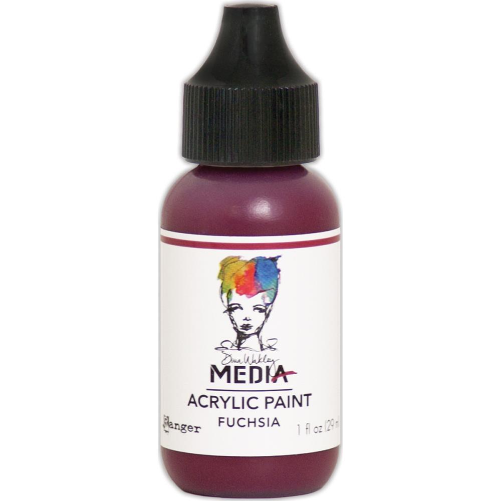 Fuchsia - Dina Wakley Media Heavy Body Acrylic Paint 1oz